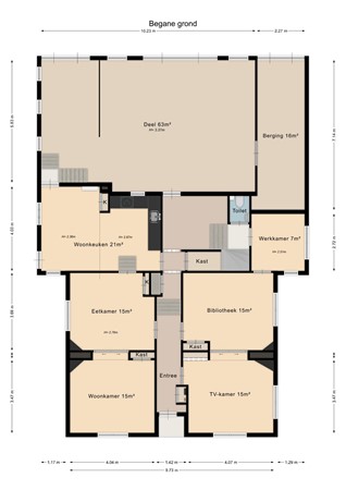 Floorplan - Plein 4, 4111 KV Zoelmond